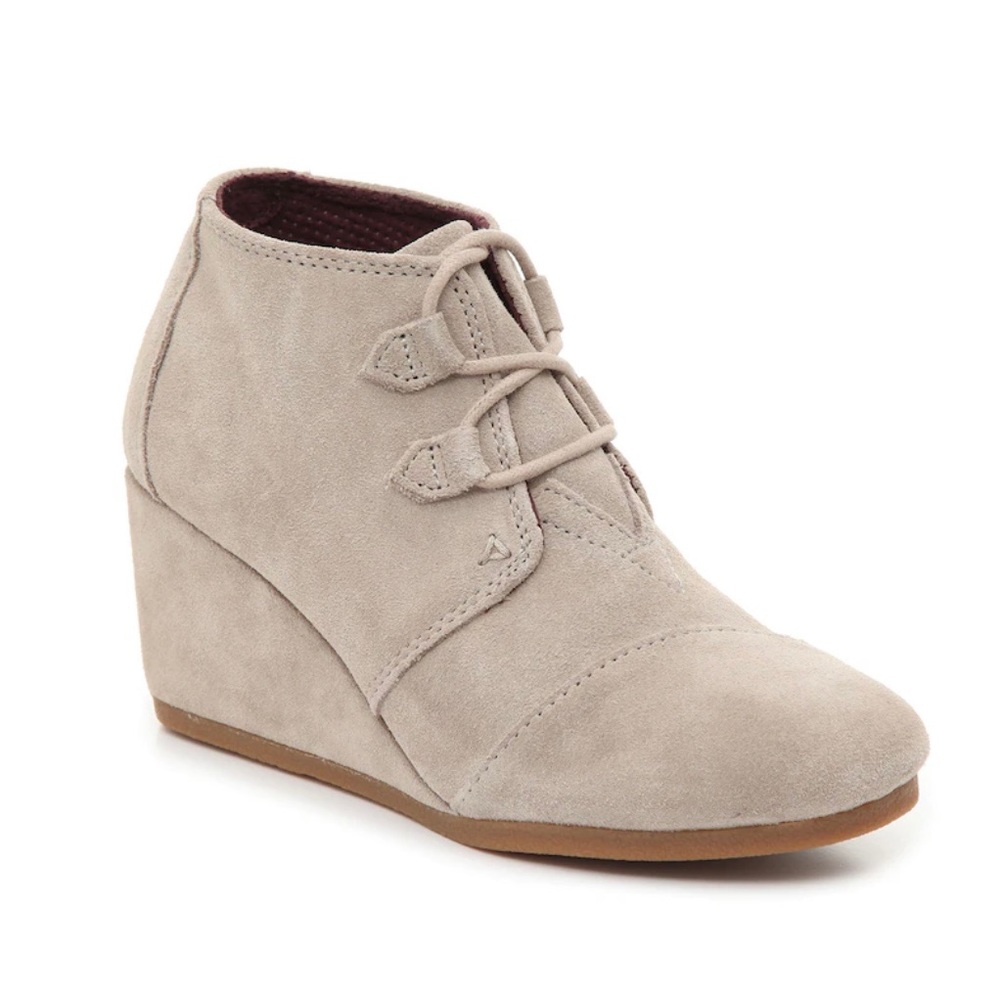 Like New TOMS Kala Wedge Bootie